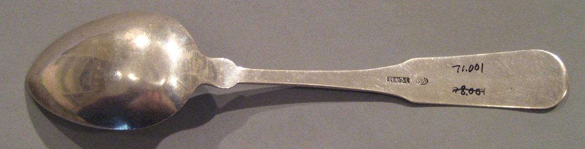 1998.0004.019 Silver Spoon underside