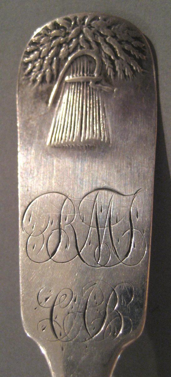 1998.0004.021 Silver Spoon engraving