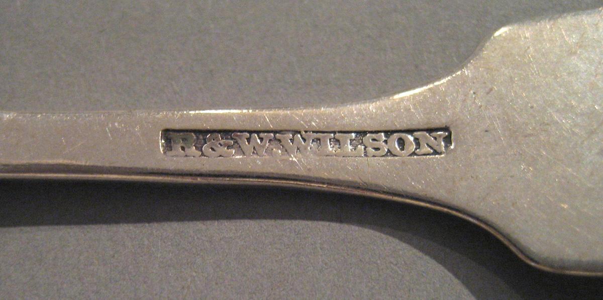 1998.0004.021 Silver Spoon marks