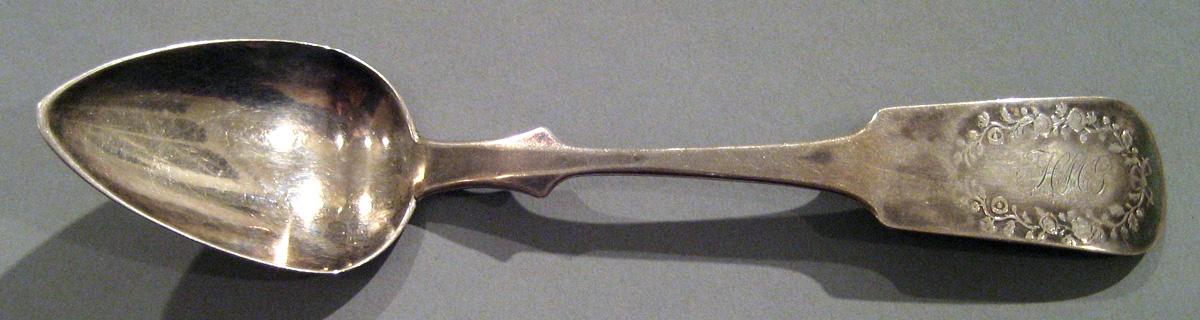 1998.0004.022 Silver Spoon upper surface