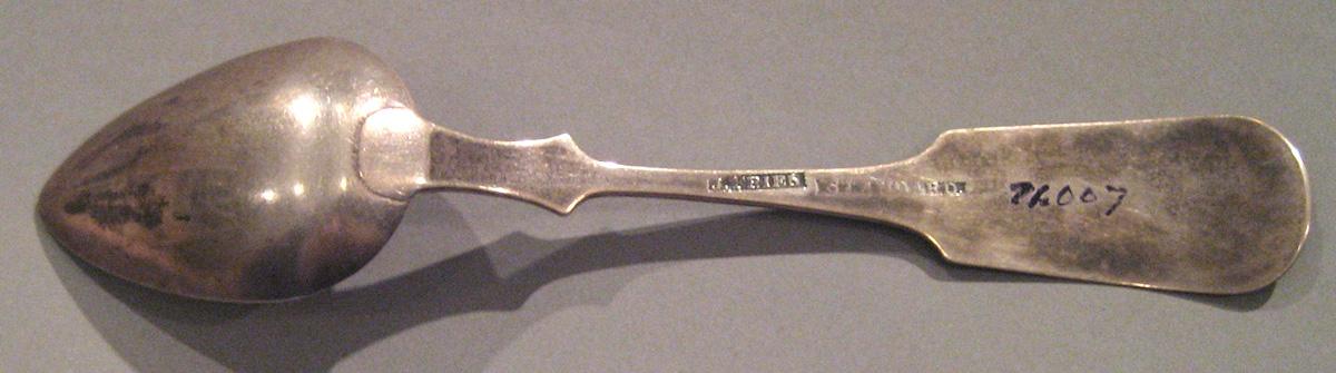 1998.0004.022 Silver Spoon underside