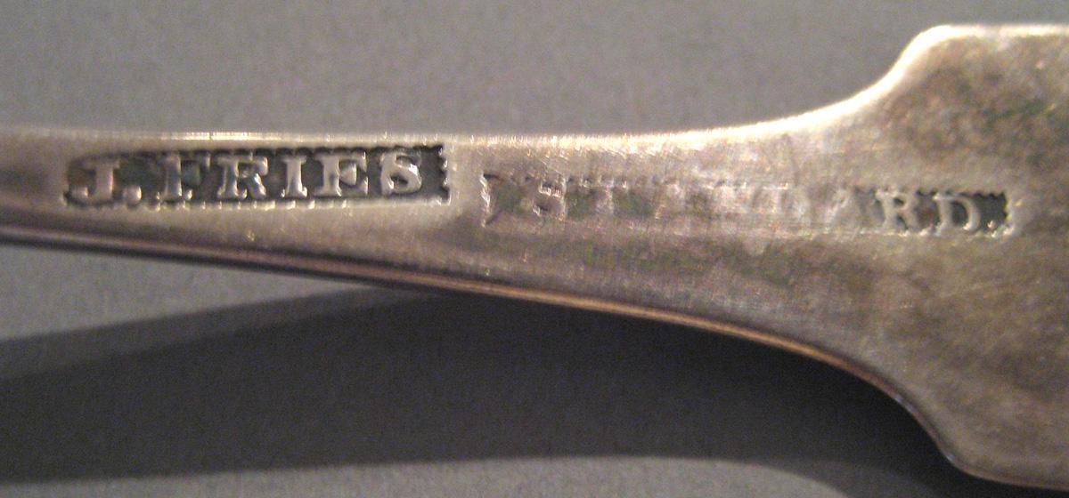 1998.0004.022 Silver Spoon marks