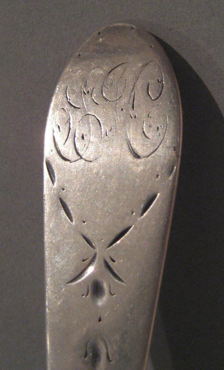 1998.0004.025.001 Silver Spoon engraving