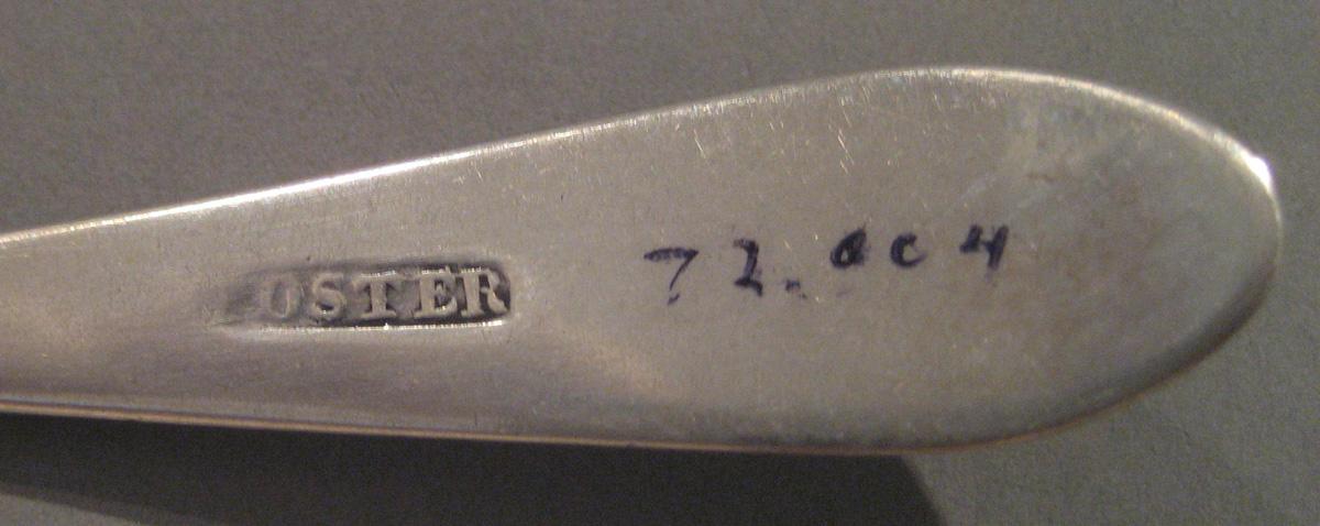 1998.0004.025.001 Silver Spoon marks