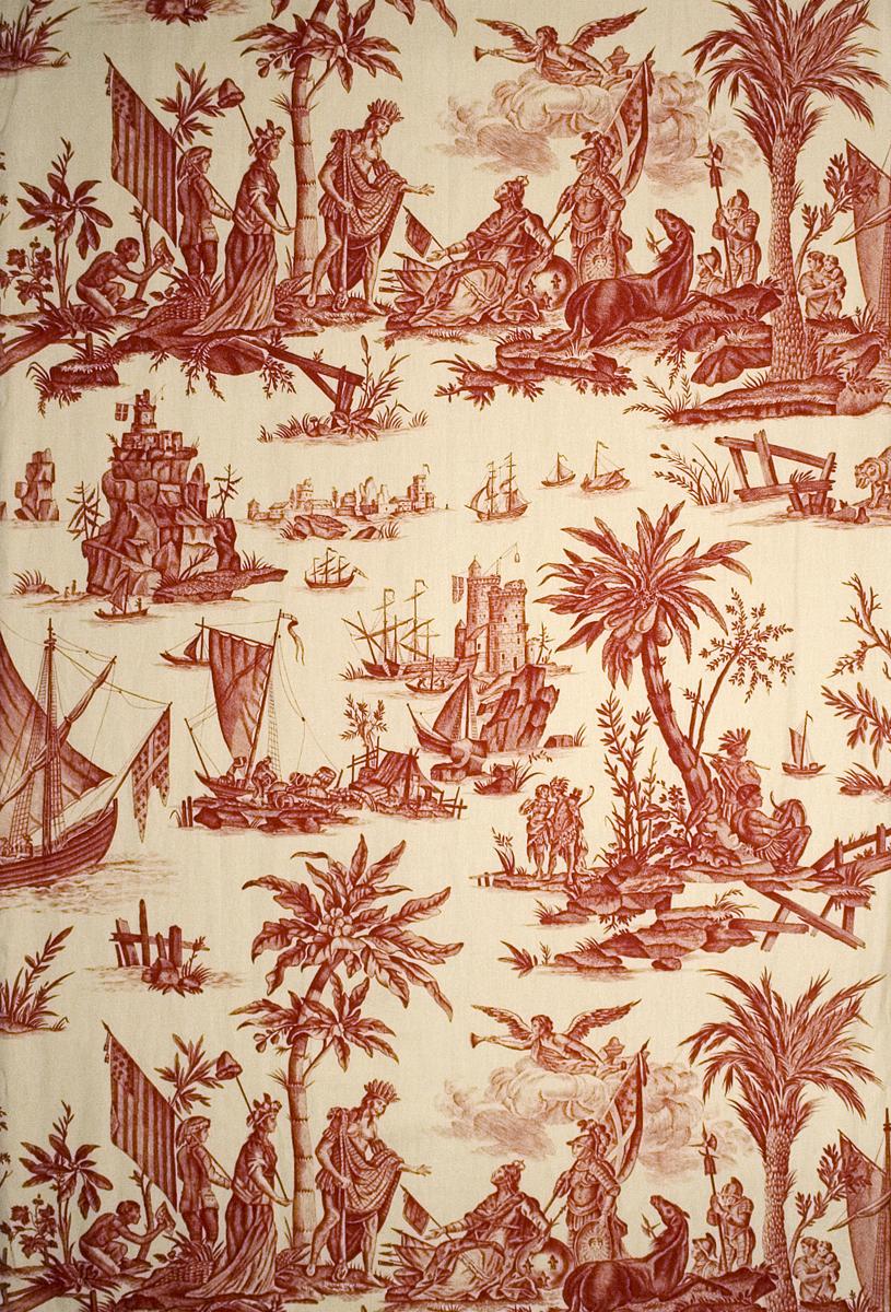 T120 textile, printed original design repeat