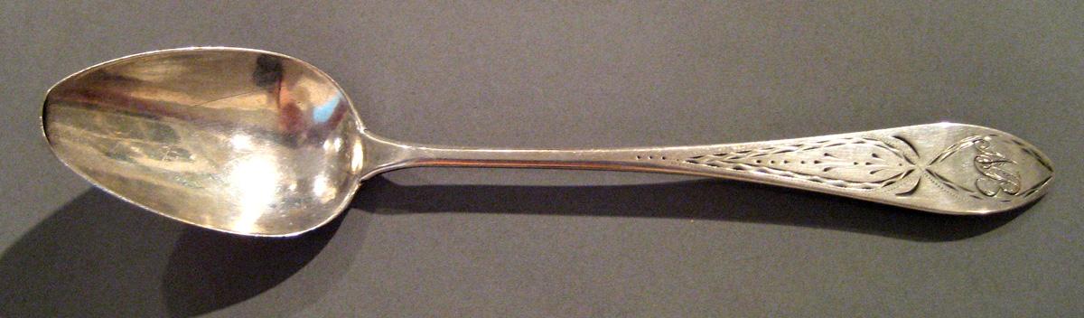 1998.0004.029.002 Silver Spoon upper surface