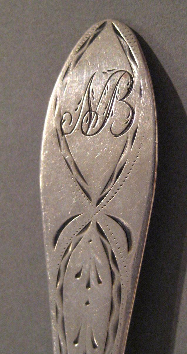 1998.0004.029.002 Silver Spoon engraving
