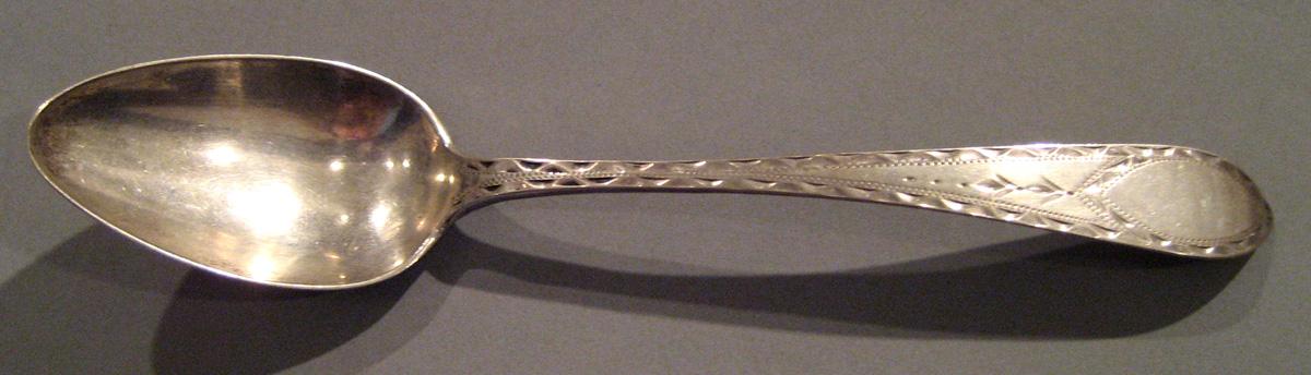 1998.0004.030.001 Silver Spoon upper surface