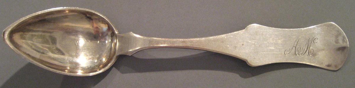 1998.0004.031.001 Silver Spoon upper surface