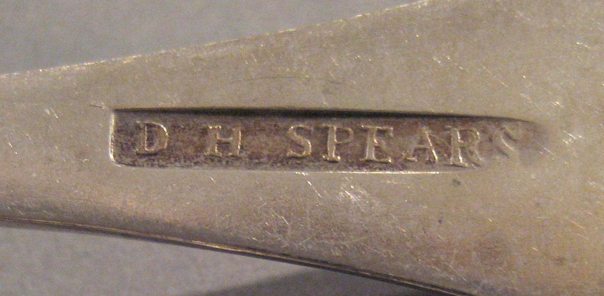 1998.0004.031.003 Silver Spoon marks
