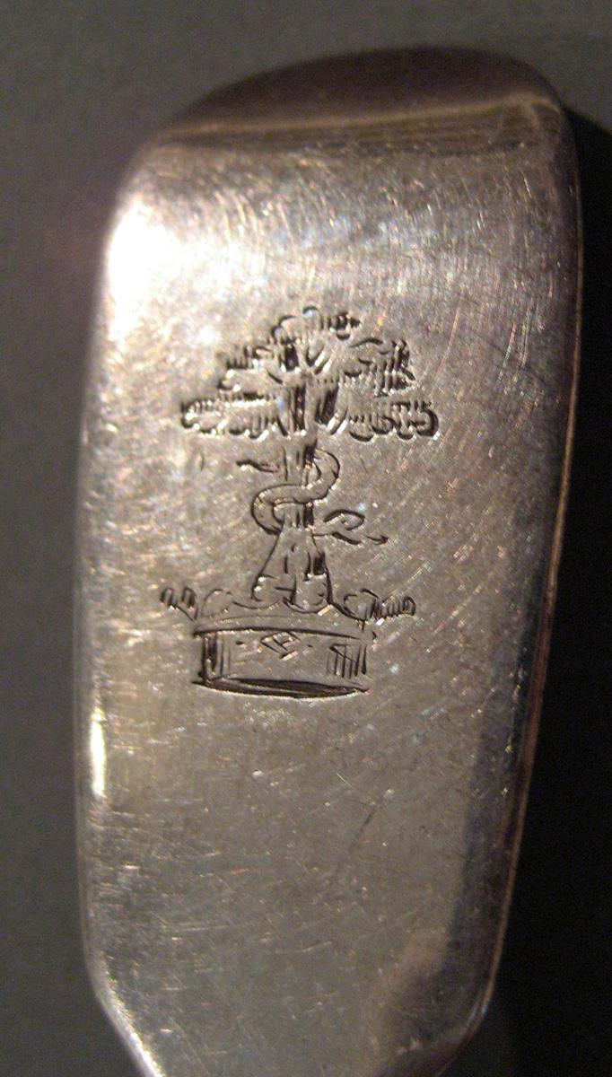 1998.0004.032 Silver Spoon engraving