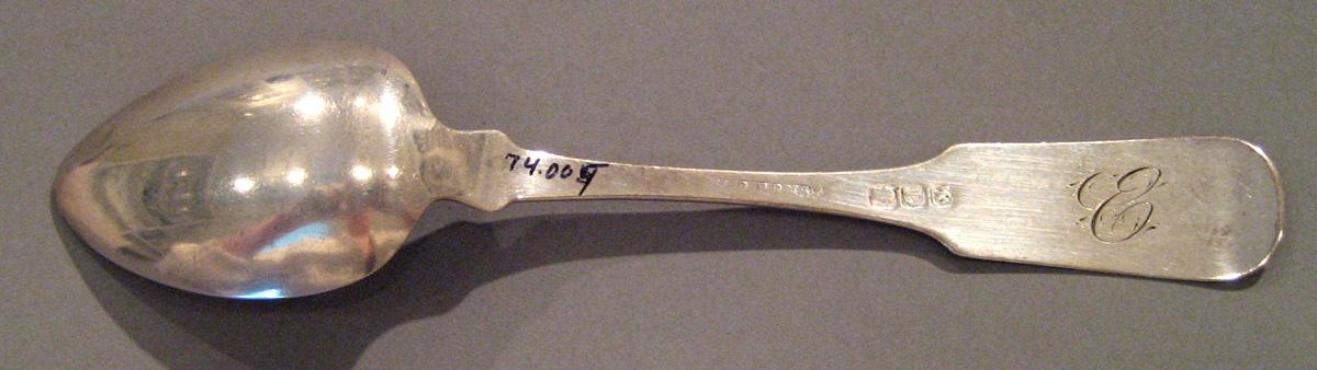 1998.0004.034 Silver Spoon underside