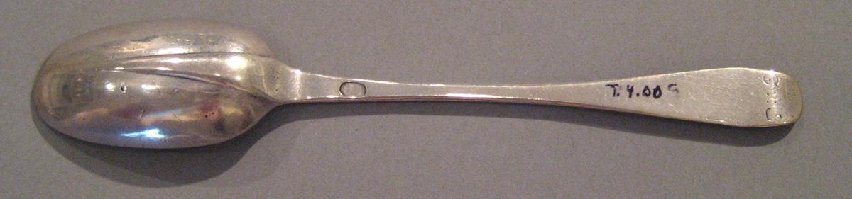 1998.0004.037 Silver Spoon underside