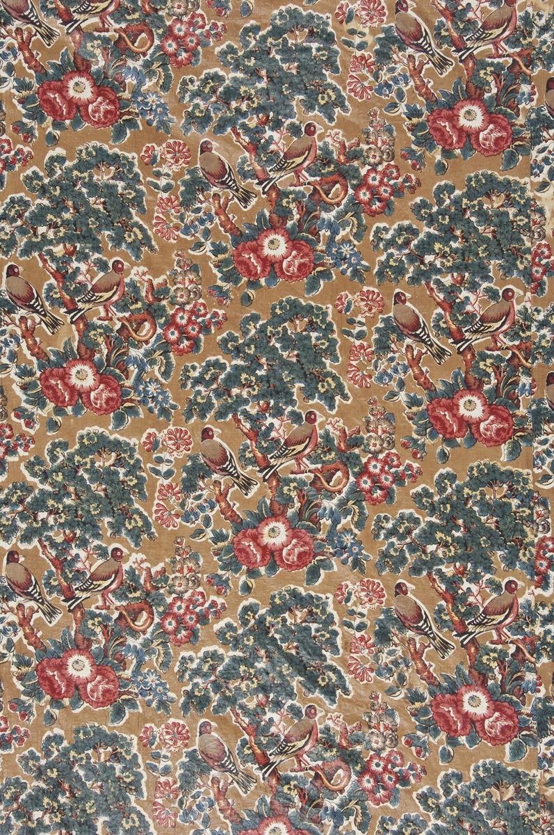 1958.0143.002 Textile, printed, detail 2