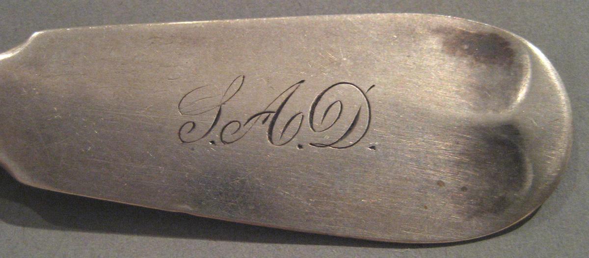 1998.0004.038 Silver Spoon engraving
