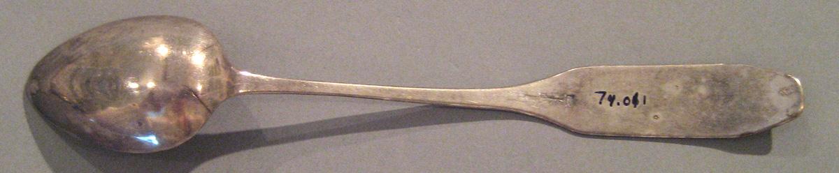 1998.0004.039 Silver Spoon underside