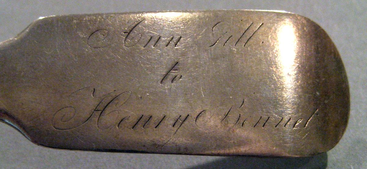 1998.0004.044 Silver Spoon engraving