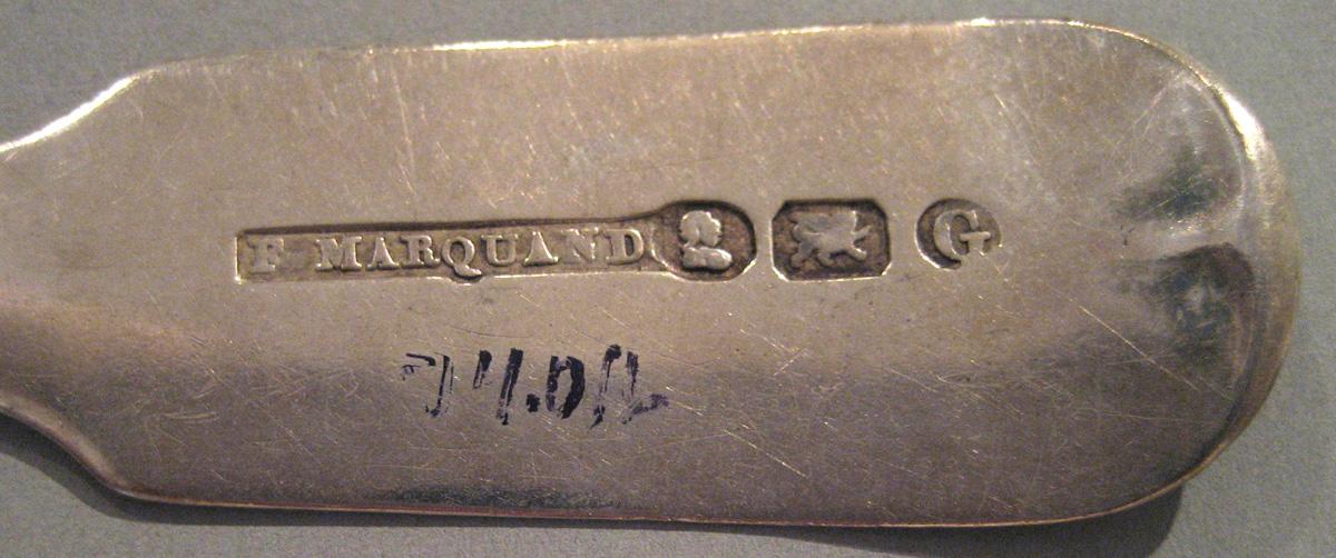 1998.0004.044 Silver Spoon marks