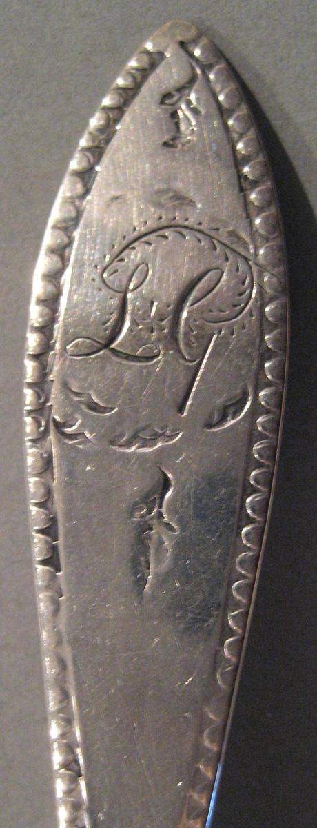 1998.0004.051 Silver Spoon engraving