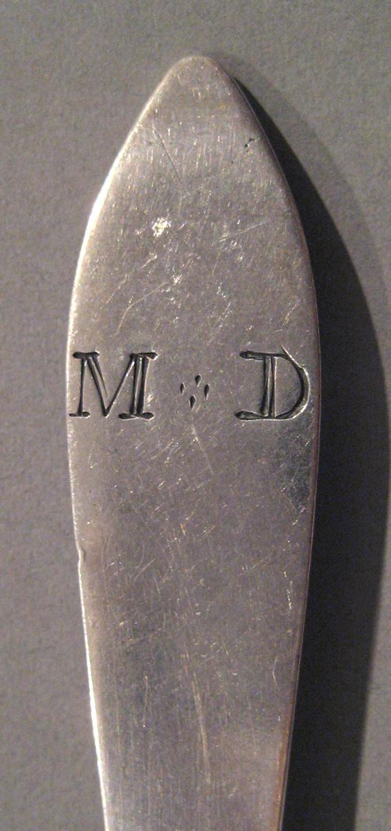 1998.0004.054.001 Silver Spoon engraving