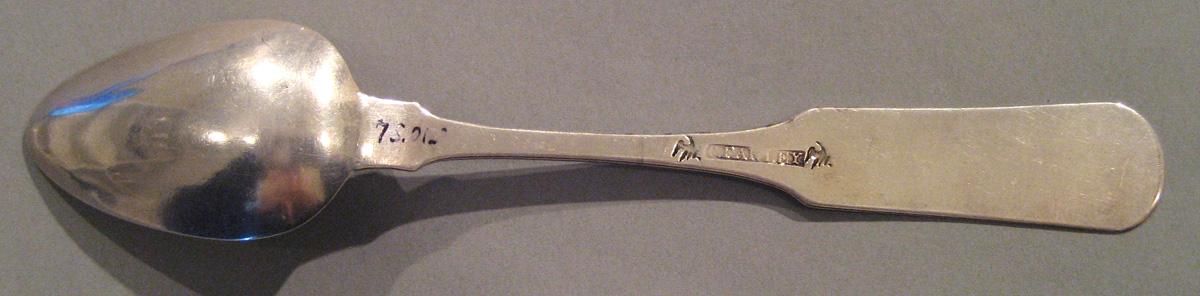 1998.0004.055 Silver Spoon underside