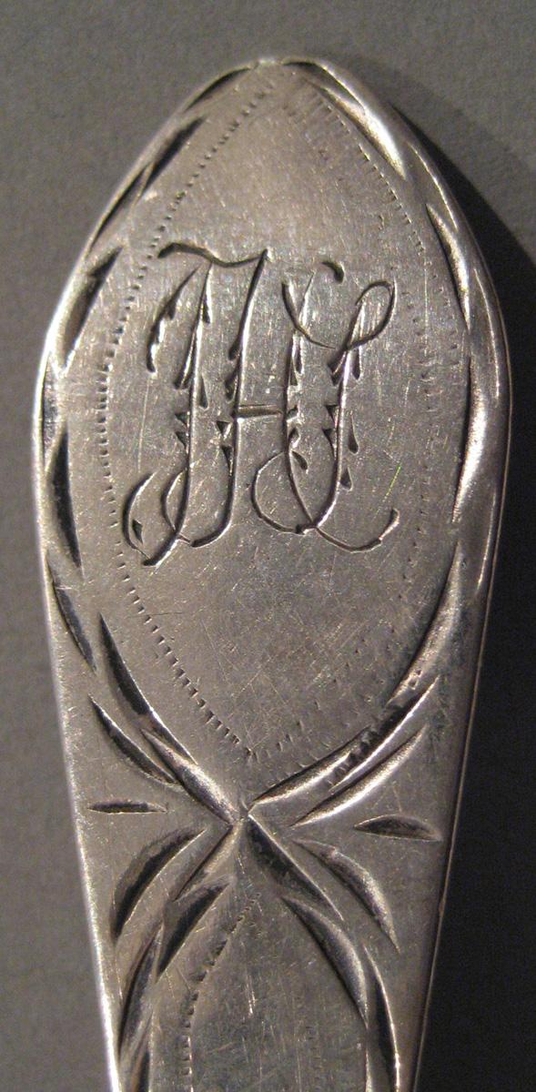 1998.0004.056 Silver Spoon engraving