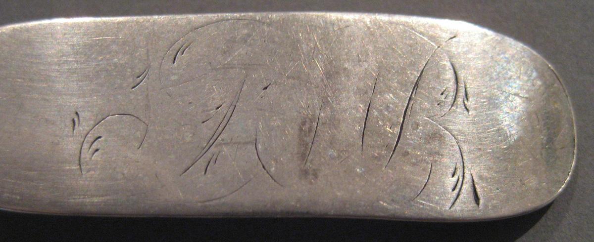 1998.0004.059.001 Silver Spoon engraving