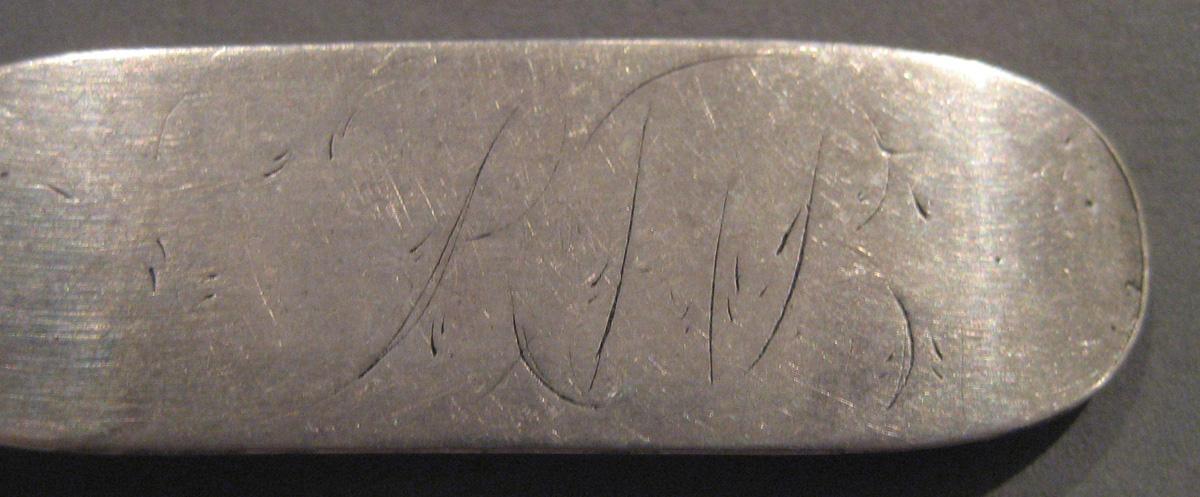 1998.0004.059.002 Silver Spoon engraving