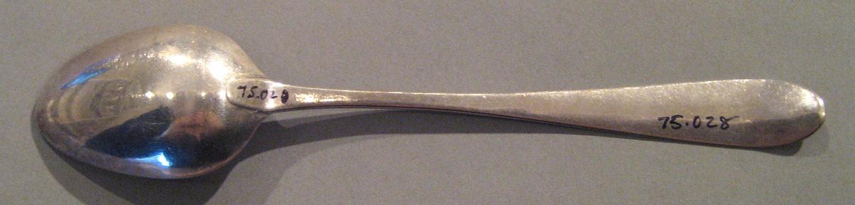 1998.0004.063 Silver Spoon underside