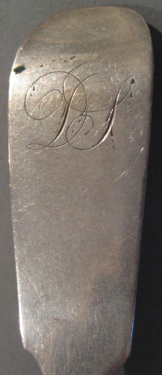 1998.0004.064 Silver Spoon engraving