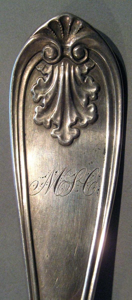 1998.0004.065 Silver Spoon engraving