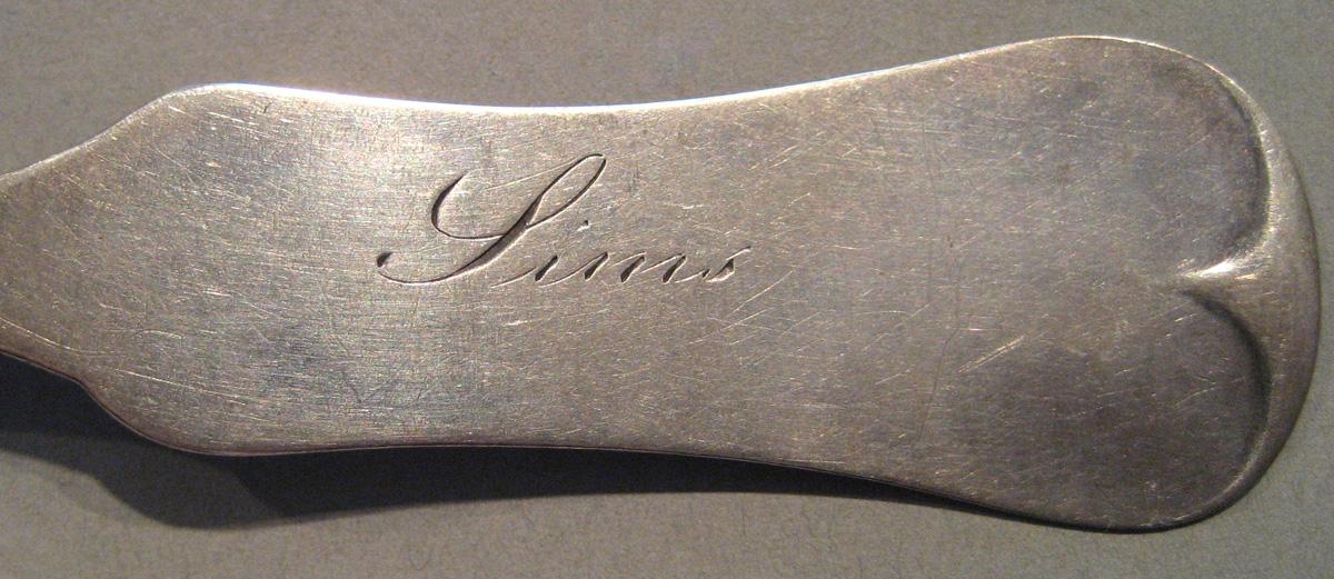 1998.0004.067 Silver Spoon engraving