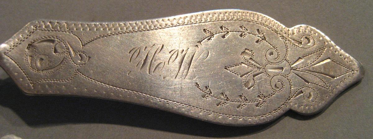 1998.0004.068 Silver Spoon engraving