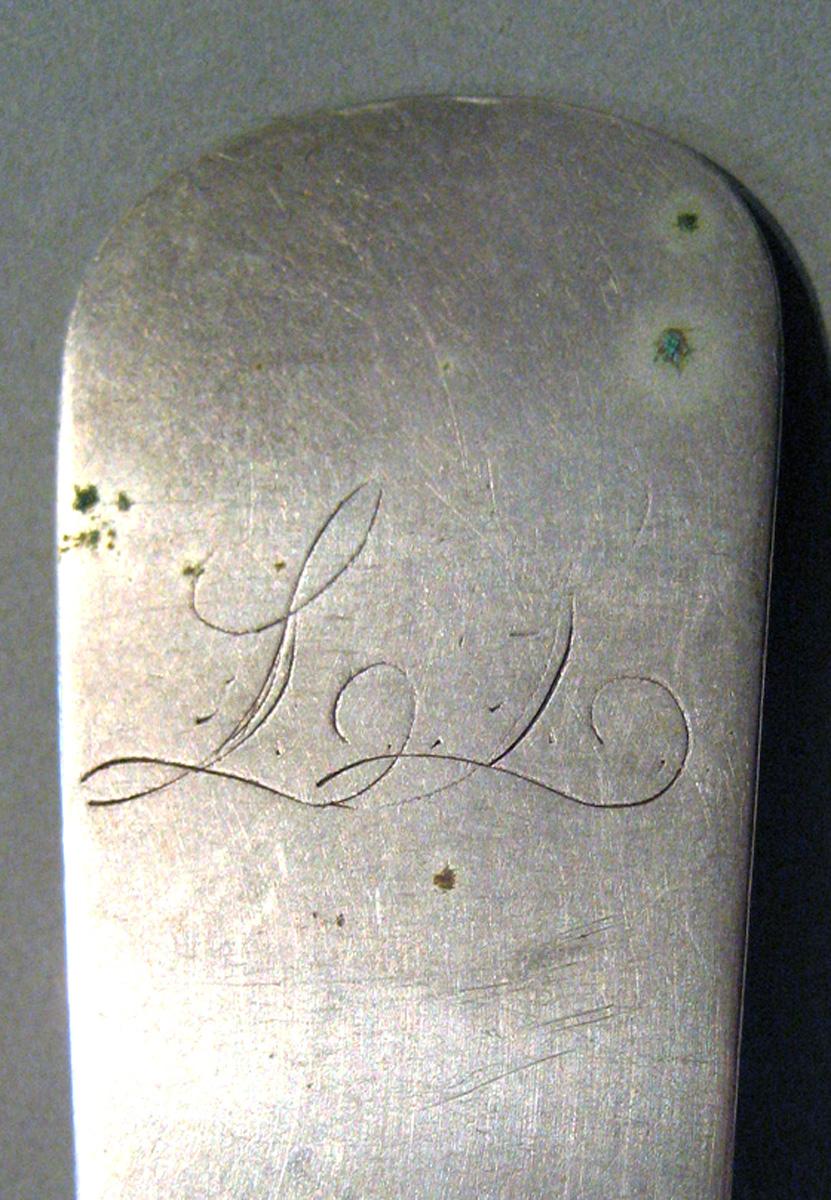 1998.0004.069 Silver Spoon engraving