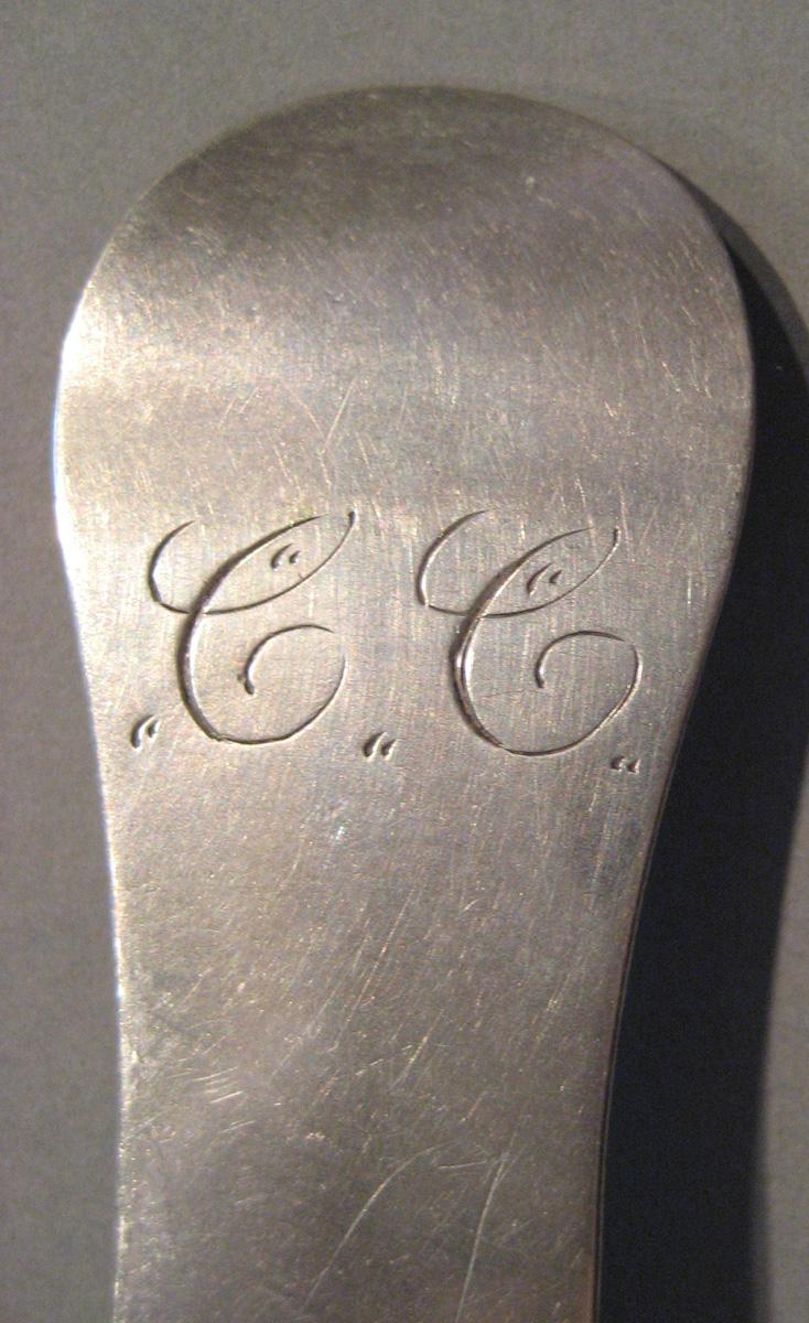 1998.0004.073 Silver Spoon engraving