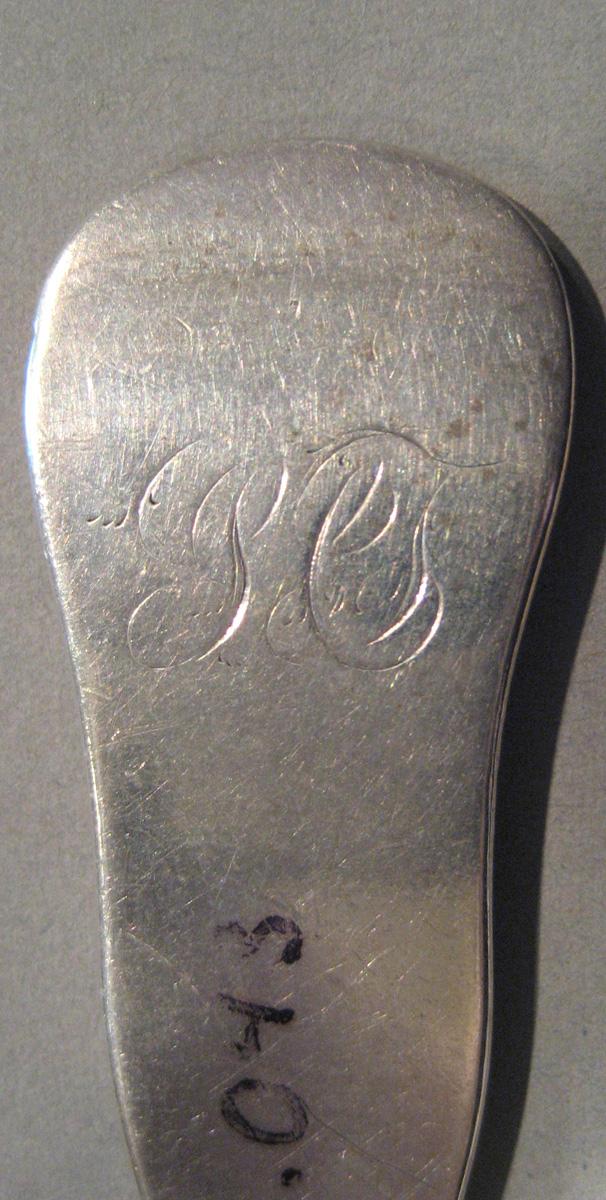 1998.0004.075 Silver Spoon engraving