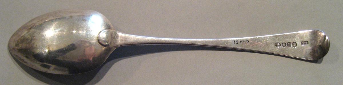 1998.0004.079.001 Silver Spoon underside