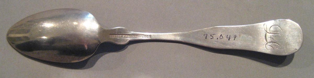 1998.0004.081 Silver Spoon underside
