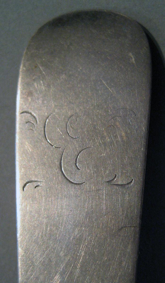 1998.0004.082 Silver Spoon engraving