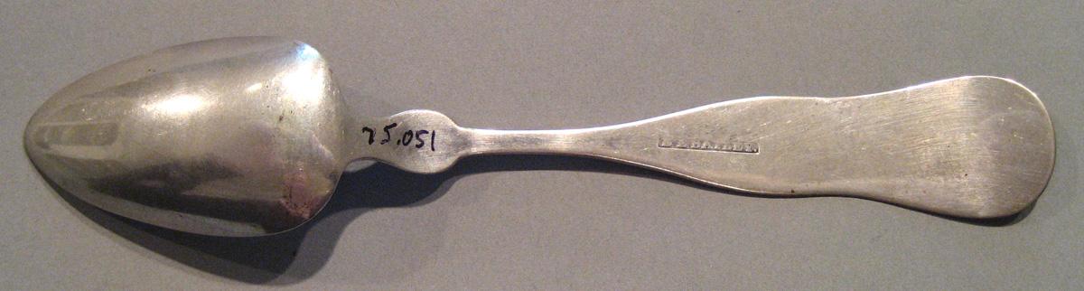 1998.0004.083 Silver Spoon underside