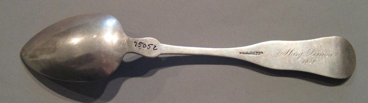 1998.0004.084 Silver Spoon underside