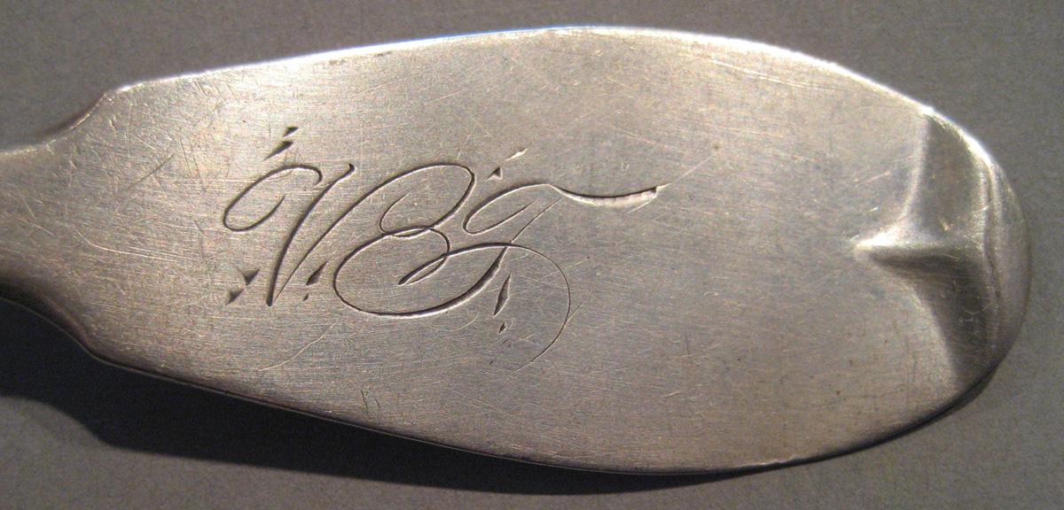 1998.0004.086.001 Silver Spoon engraving