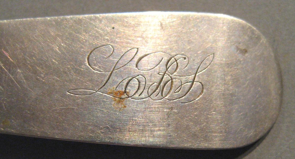 1998.0004.088.001 Silver Spoon engraving