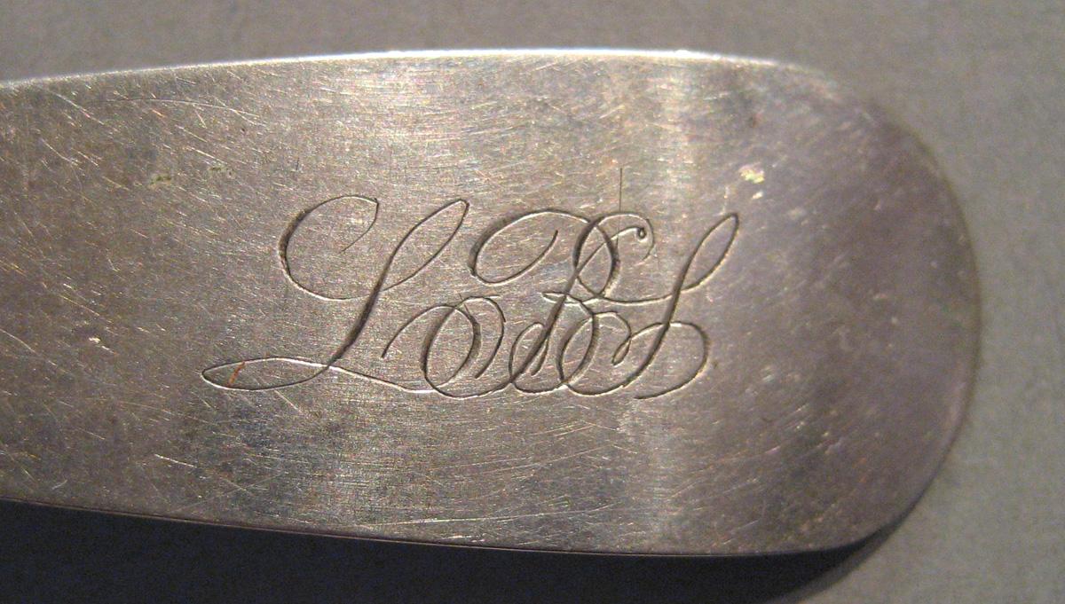 1998.0004.088.002 Silver Spoon engraving