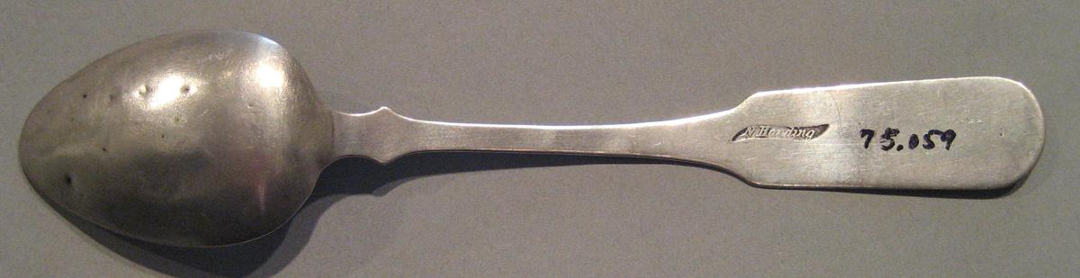 1998.0004.091 Silver Spoon underside