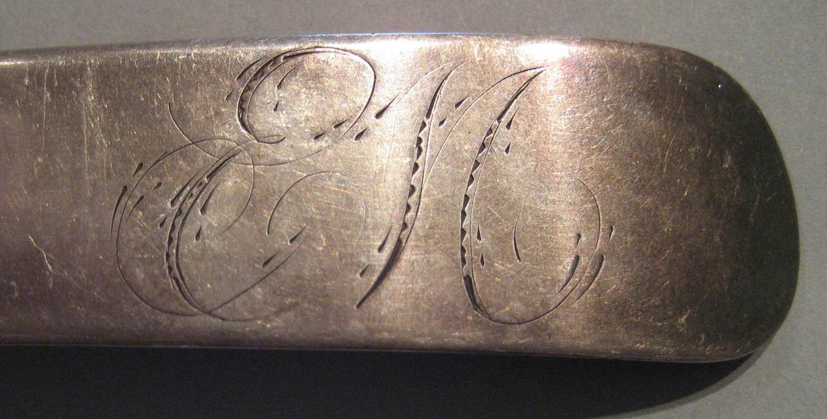 1998.0004.092 Silver Spoon engraving