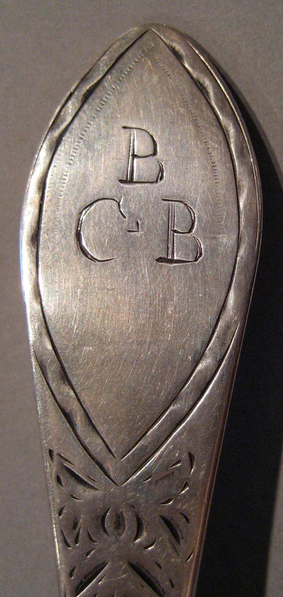 1998.0004.096 Silver Spoon engraving