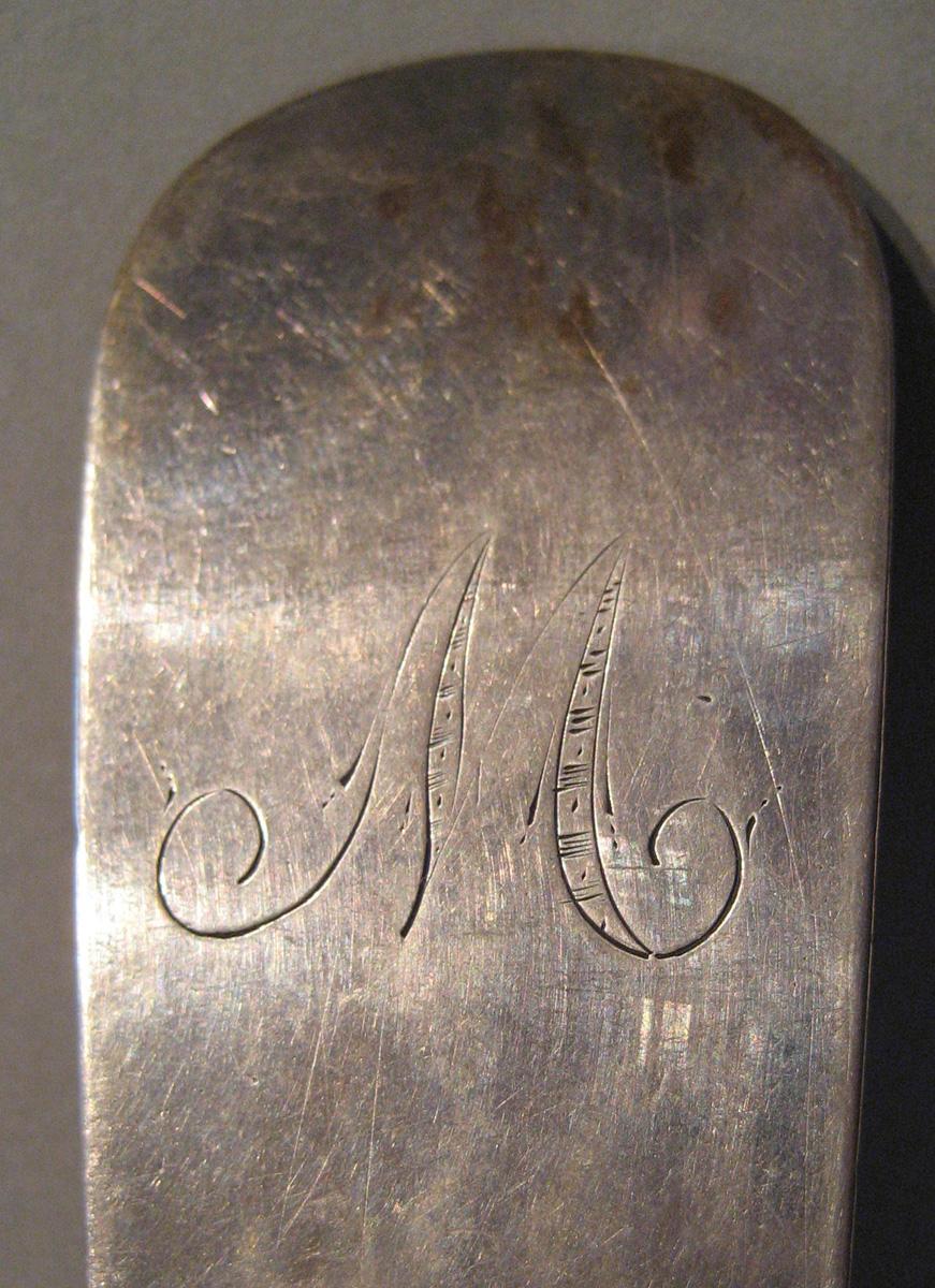 1998.0004.098 Silver Spoon engraving