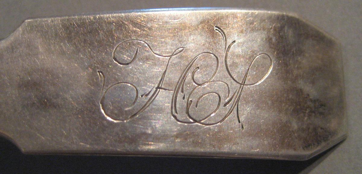 1998.0004.099.001 Silver Spoon engraving