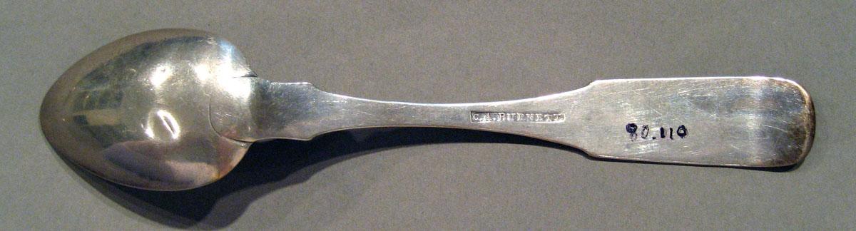 1998.0004.1003 Silver Spoon underside